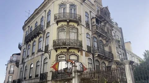 Portugal - Lisbon | Praca do Comercio | Barro Alto | Miradouro | Tram | 4K 動画素材 249764416