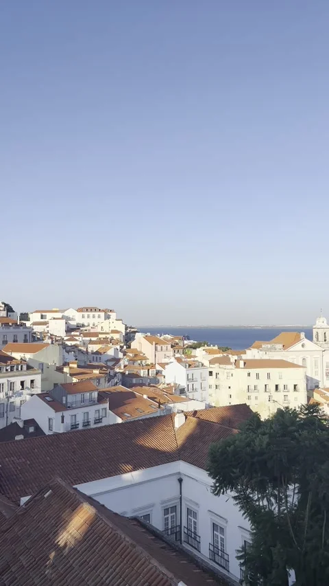 Portugal - Lisbon | Praca do Comercio | Barro Alto | Miradouro | Tram | 4K Stock Footage 249767577
