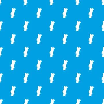 Portugal map pattern vector seamless blue Stock Illustration