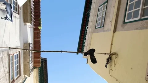 Portugal sky Stock Footage