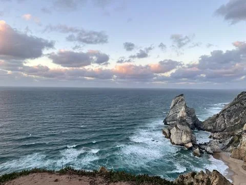 Portugal Sunset Stock Photos