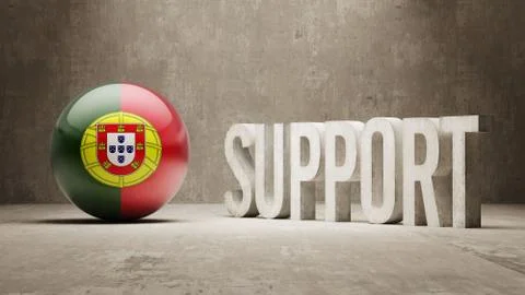Portugal. Support Concept. 스톡 일러스트