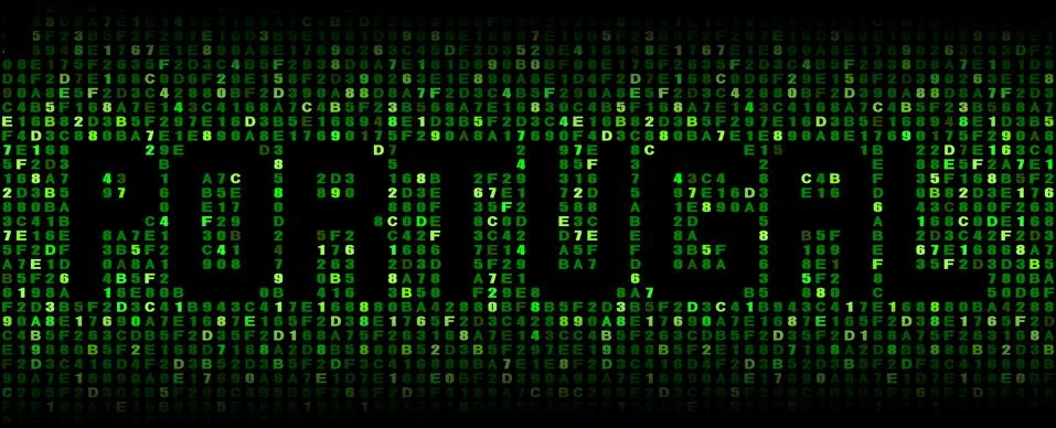 Portugal text on hex code illustration Stock Illustration