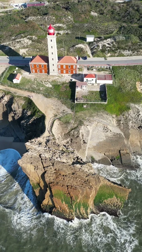 Portugese lighthouse Stock Footage 233117430