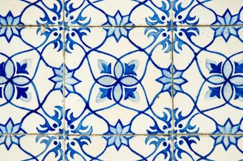 Portuguese azulejos Stock Photos