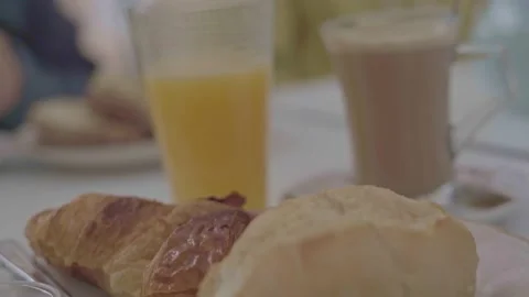Portuguese Breakfast Video stock 237382524