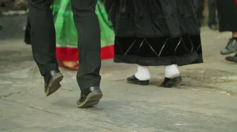 Portuguese folklore dance. Video stock 63174916