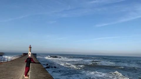 Portuguese Lighthouse 库存影片 231537219