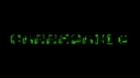 Portuguese text loading in the form of printed circuit board tracks Stock Footage 103823660