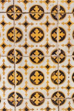 Portuguese Tile Patterns Foto stock