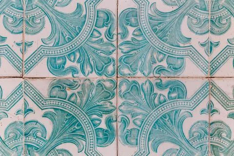 Portuguese Tile Patterns Foto stock