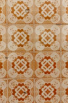 Portuguese Tile Patterns Stock Photos