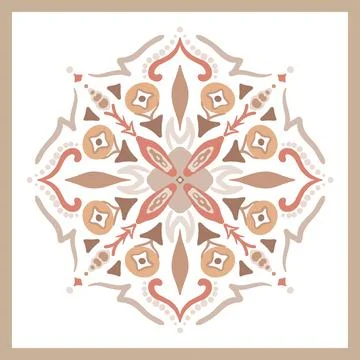 Portuguese vector tiles pattern, Lisbon seamless black and white tile design 库存插图