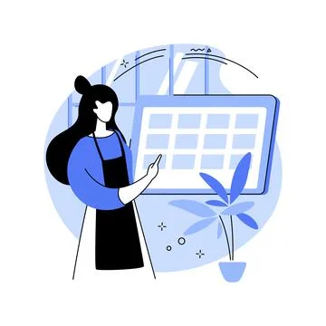 POS software isolated cartoon vector illustrations. Stock Illustration