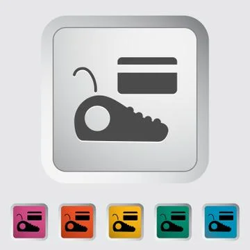 POS terminal Stock Illustration