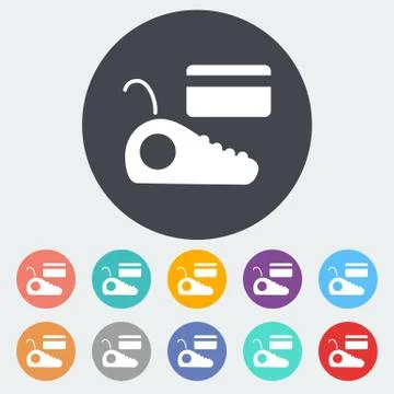POS terminal Stock Illustration