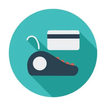 POS terminal Stock Illustration