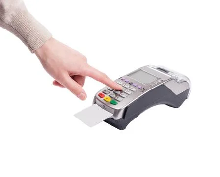 Pos terminal Stock Photos