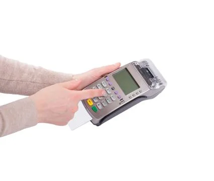 Pos terminal Stock Photos