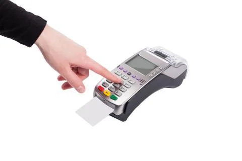 Pos terminal Stock Photos