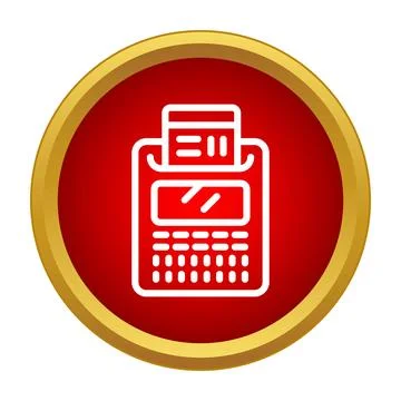 Pos terminal processing secure payment transaction icon Stock Illustration