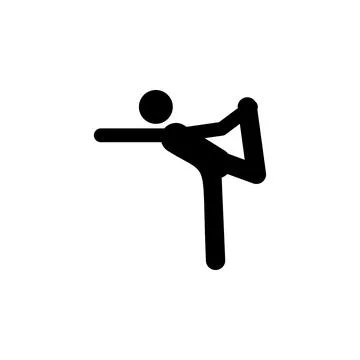 Pose, man icon. Element of yoga icons. Premium quality graphic design icon Stock Illustration