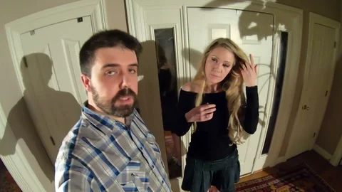 Posing for blog or something 库存影片 108208763