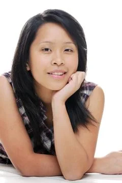 Posing girl Stock Photos