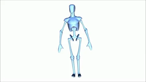 Posing mannequin Stock Footage 12568352