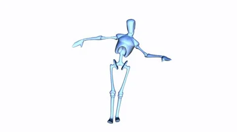 Posing mannequin Stock Footage 12568358