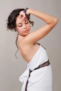 Posing model Stock Photos