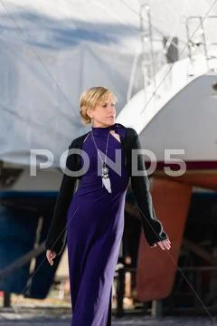 Posing woman Stock Photos