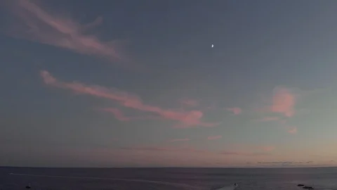 Positano Coast Night Video stock 124350142
