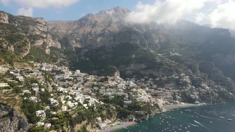Positano Panorama Stock Footage 150238447