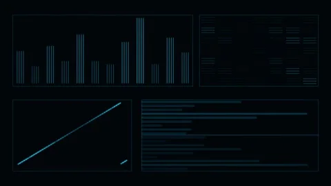 Position Exposure Rebalances Across Stacked Category Bars Stock-Footage 344513342
