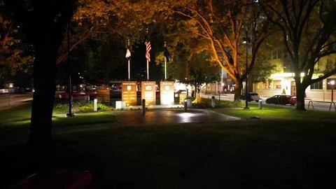 Positioned Within a Park - Syracuse, NY Fotos de archivo