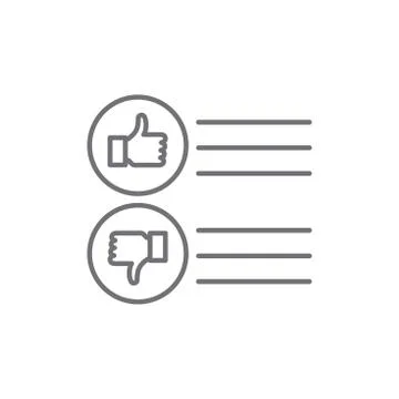 Positive and Negative, True or False Images or Plus and Minus 스톡 일러스트
