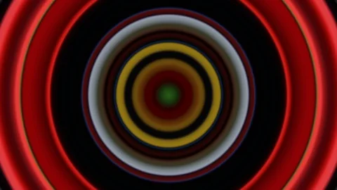 Positive background. Circles. Cool and funky. Stock Footage 128389965