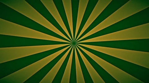 Positive  background spin.Yellow rays on green. Stock Footage 86660833