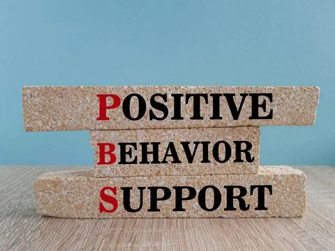 Positive behavior support symbol. Stock Photos