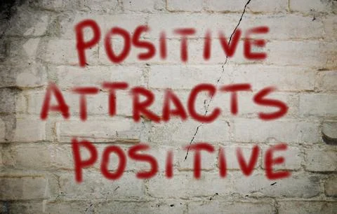 Positive concept Stockillustratie