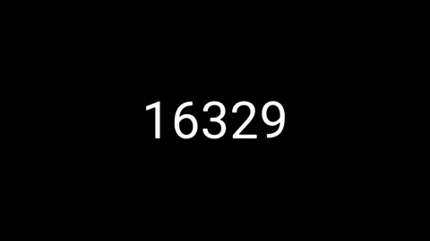Positive increasing number sequence, digital counter Stock Footage 337617038