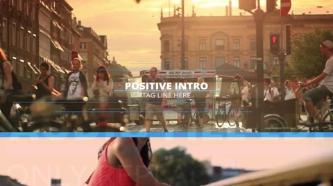 Positive Intro Stock After Effects