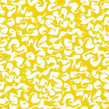 Positive mood simple mono-color seamless pattern Illustrazione stock