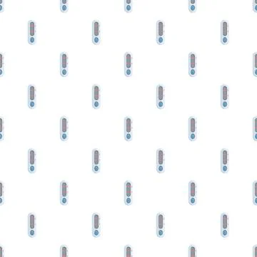 Positive pregnancy rapid tests creating seamless pattern Stock Illustration