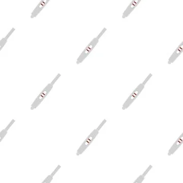Positive pregnancy test pattern seamless イラスト素材