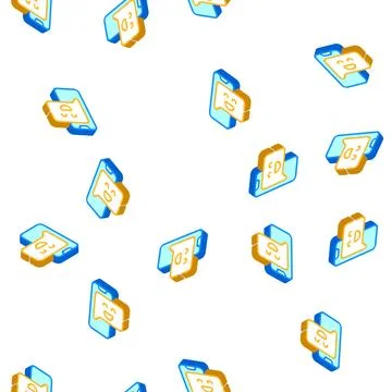 Positive review isometric icon vector isolated illustration Illustrazione stock