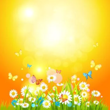 Positive summer Stock Illustration