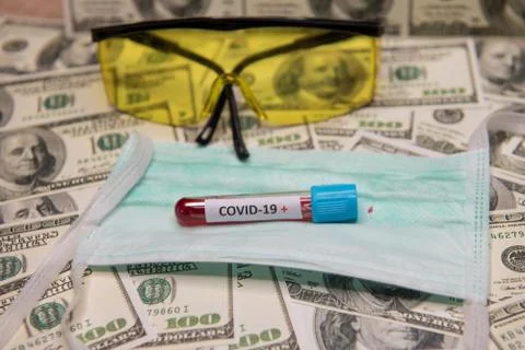 Positive testing at covid-19 Stock Photos