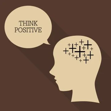 Positive thinking Stock Illustration